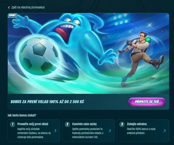 Caspero Casino sportovní sázky bonus