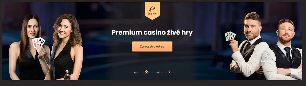 National Casino Hlavní menu