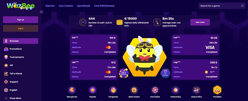 Wazbee-casino-online-strona-glowna